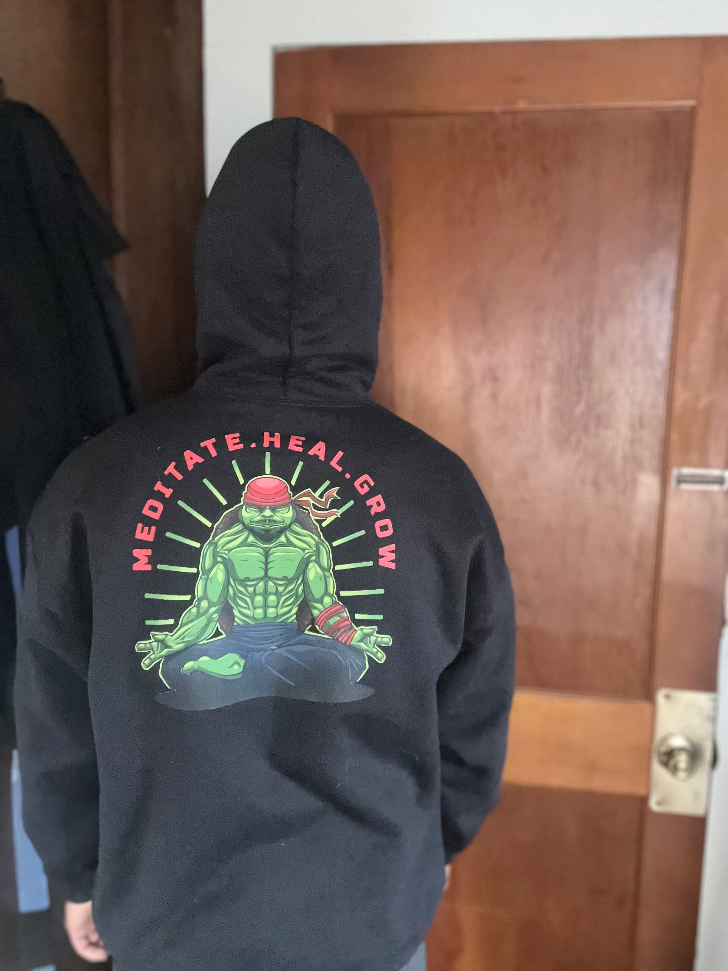 Turtle warrior hoodie