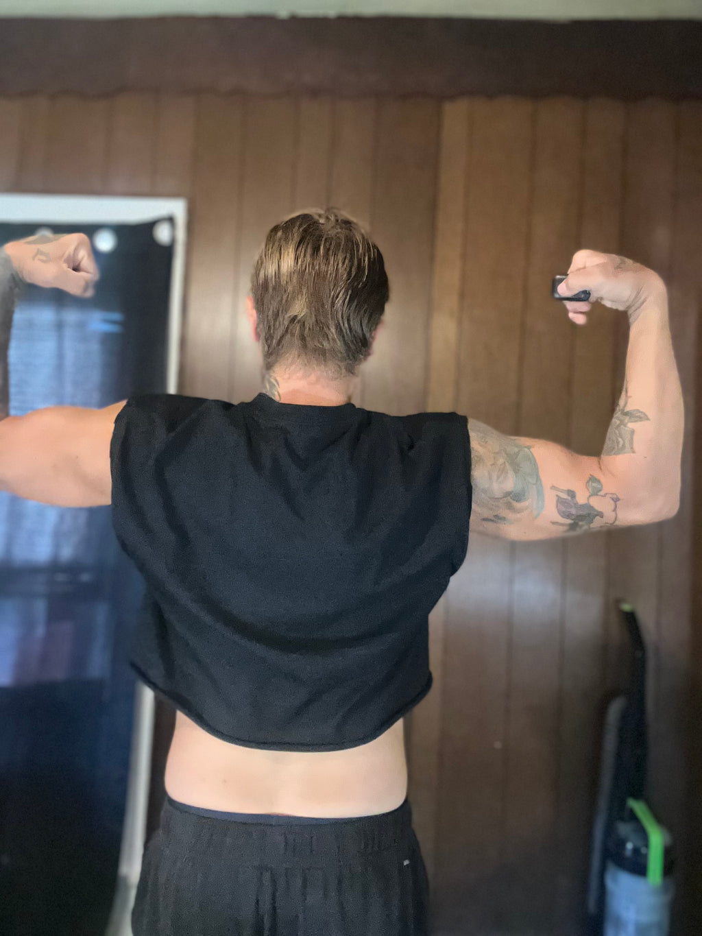 Turtle Warrior Crop Top – Gym & Streetwear Workout Shirt