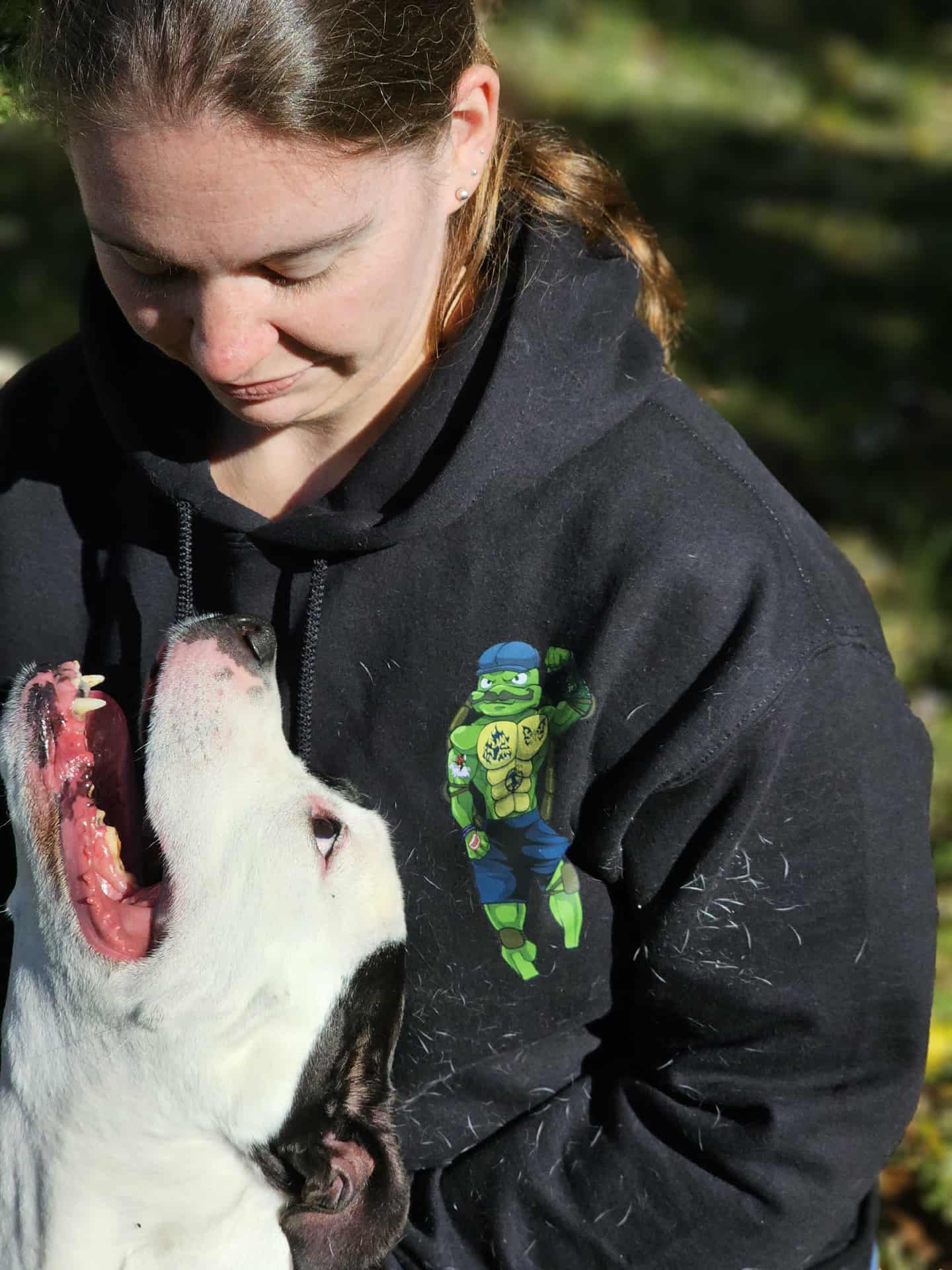 Turtle warrior hoodie