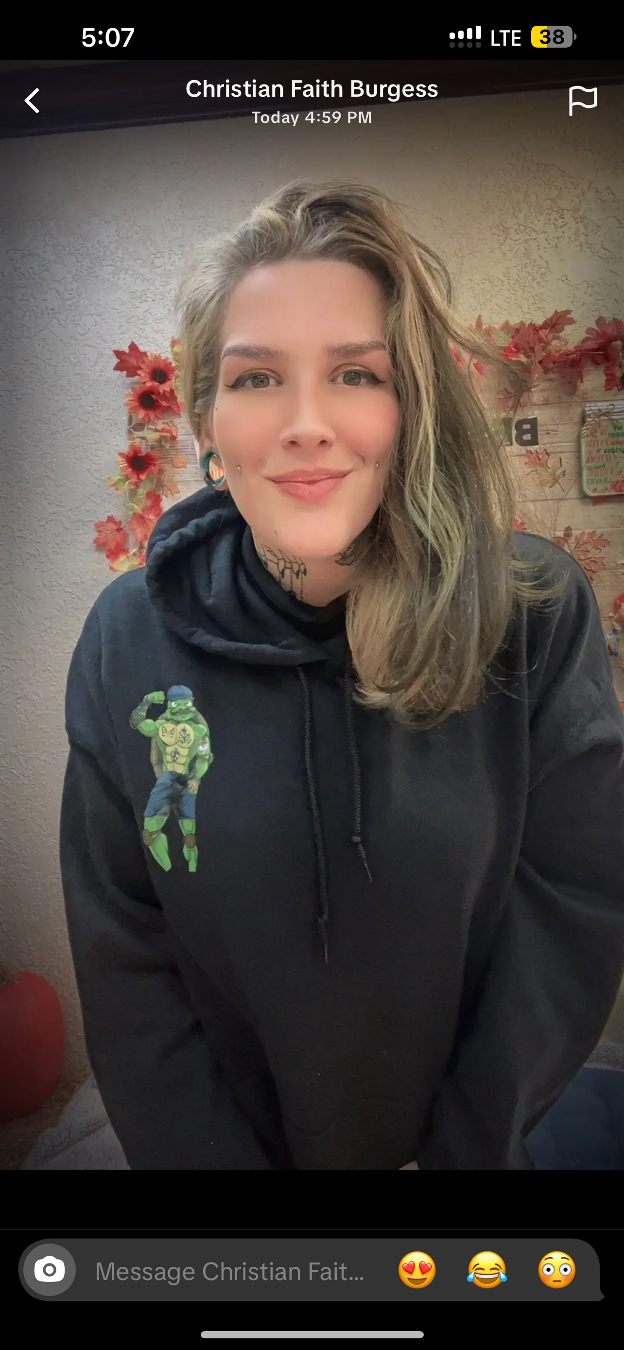 Turtle warrior hoodie